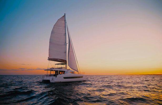 Private catamaran sunset cruise from Rethymno