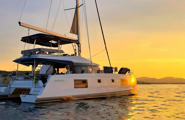 Private Afternoon Catamaran Cruise with Dinner from Chania