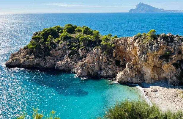 Boat Excursion and Anchoring in the Coves of Altea with Lunch