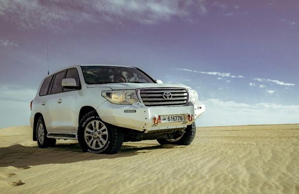 Shared Desert safari with Inland Sea Visit from Doha