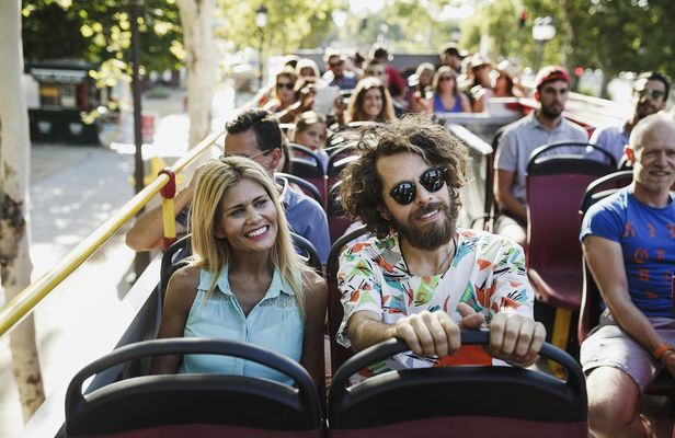 City Sightseeing hop-on-hop-off bus tour of Uptown and Downtown New York