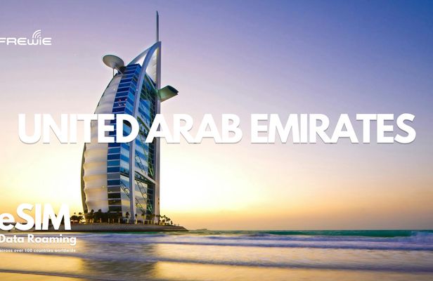 UAE data eSIM from 0.5GB daily to 50GB for 30 days