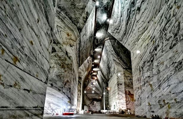 Full-day exploring Peles Castle and Unirea Salt Mine private tour