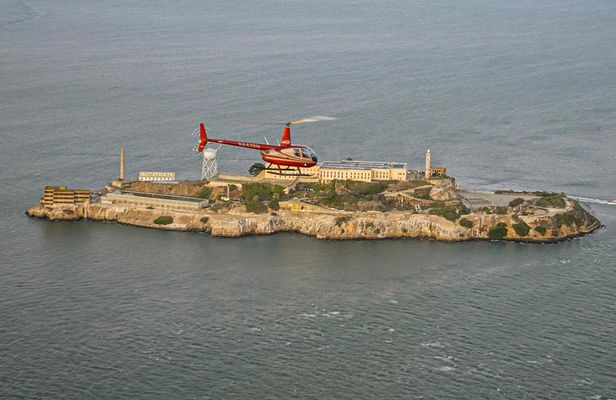 Alcatraz city highlights helicopter ride