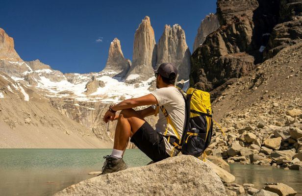 Torres del Paine towers guided hike