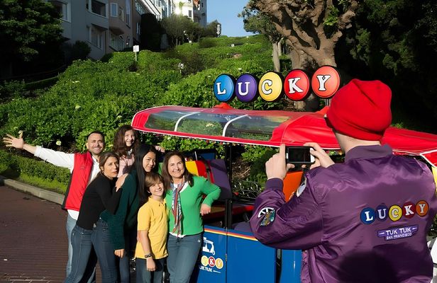 Private San Francisco City Tuk-Tuk Tour with Guide