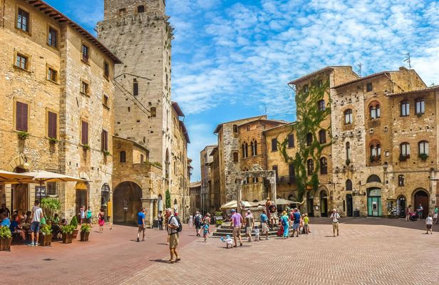 Siena and San Gimignano from Florence
