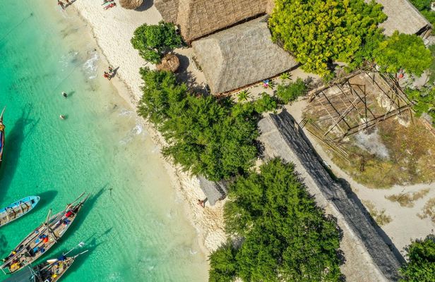 Zanzibar Safari Blue Boat Tour with Private Transfer from The Mora Zanzibar