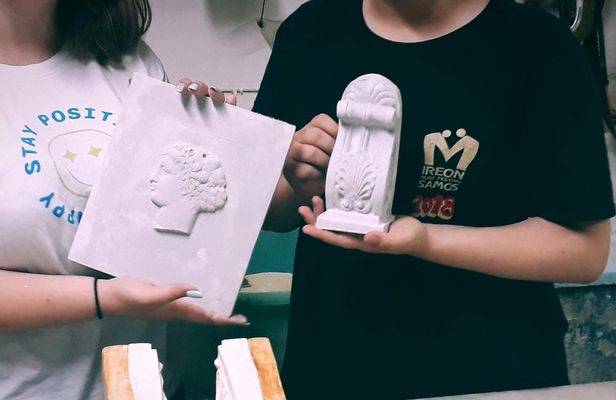 Plaster Casting Workshop in Samos