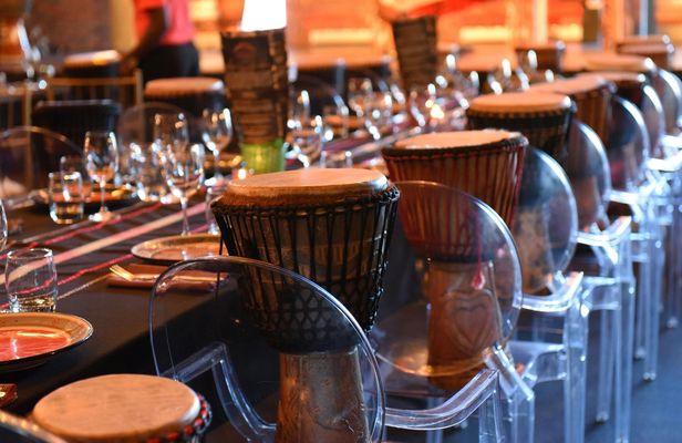 Cape Town African Dinner and Drumming Experience with Transfers