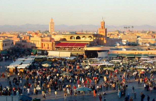 Marrakech City Guided Tour with Jemaa El-Fna Square and Lunch