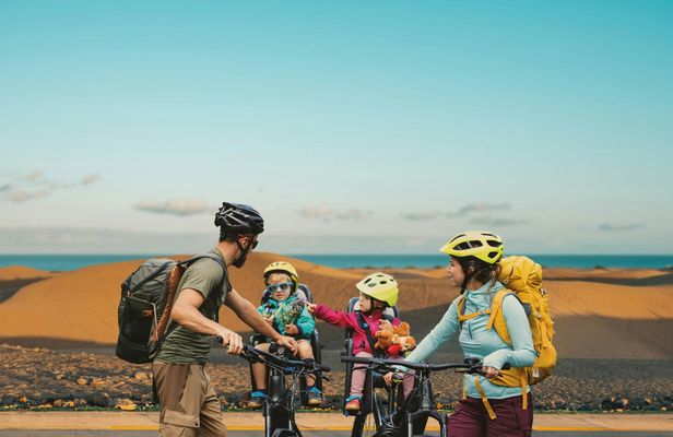 Maspalomas Dunes, Playa del Inglés E-Bike Family Tour