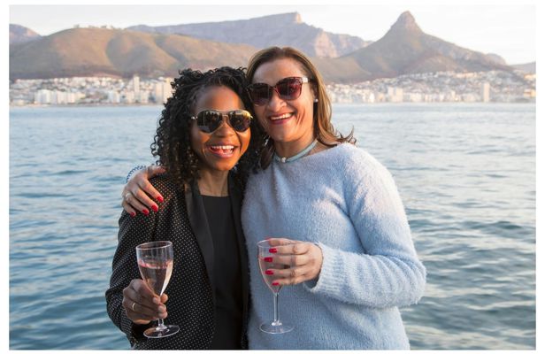 Cape Town sunset champagne boat experience