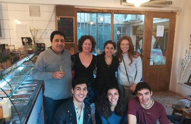 Unique vegan food walk in Athens