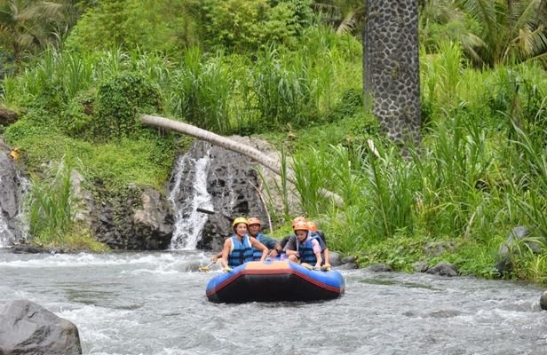 Karangasem rafting experience on the Telaga Waja river