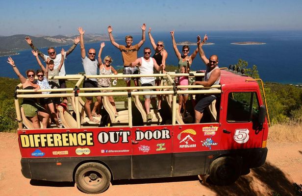 4x4 Tour in the Forest with Boat Trip and Lunch in Bodrum