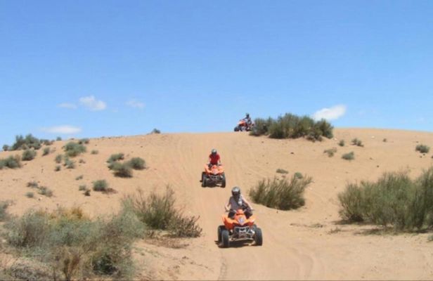 Quad Bike Adventure in Agafay Desert with Tea Tasting From Marrakech