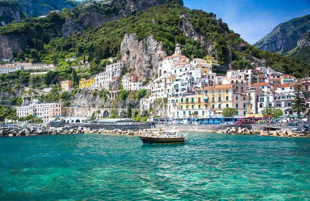 Amalfi Coast Private Boat Trip with Pickup