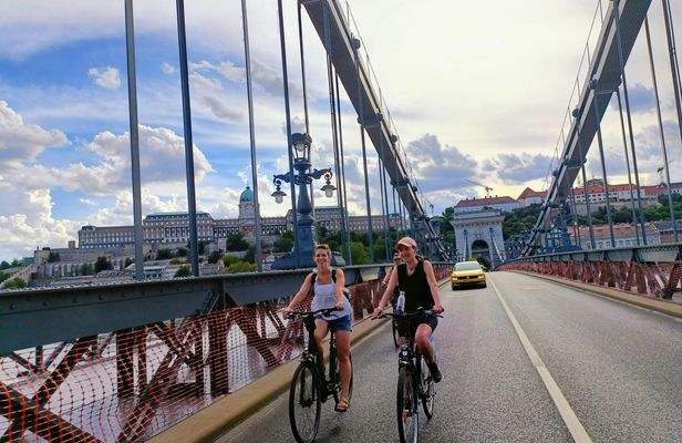 Wheels and Meals Bike Tour in Budapest