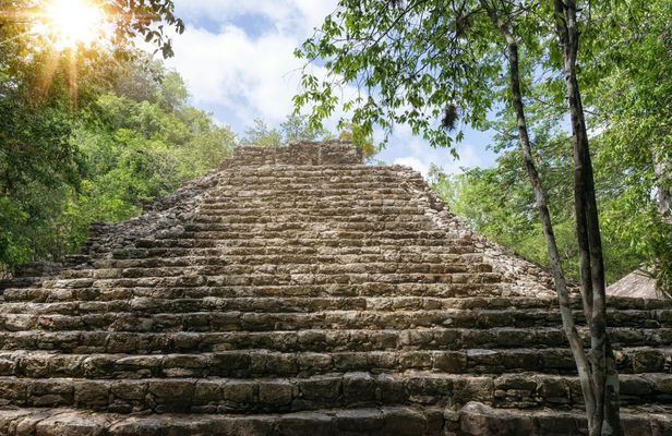 Coba, Chichen Itza, Cenote and Valladolid Tour with Lunch