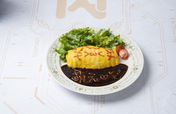 Nagoya Popular Maid Cafe Drawing Omelette Rice Plan