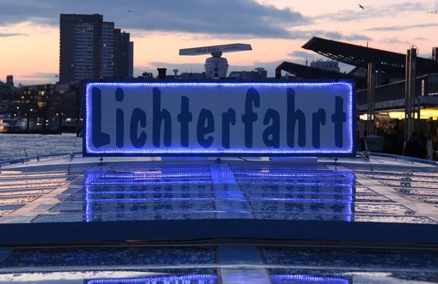 1.5-hour Port of Hamburg Evening Lights Cruise