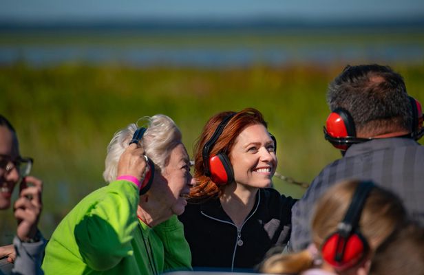 Private One Hour Central Florida Everglades Airboat Tour with Park Admission