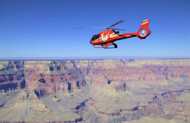 Helicopter tour of the South Rim of the Grand Canyon