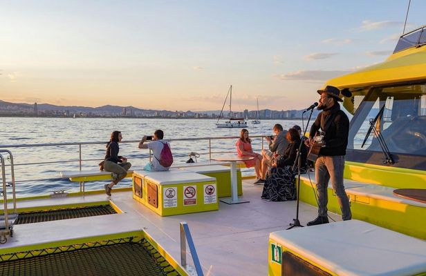 Barcelona Sailing Tour at Sunset on an Eco-Catamaran