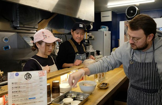 Professional Ramen-Making Class with Chef Shu in Osaka