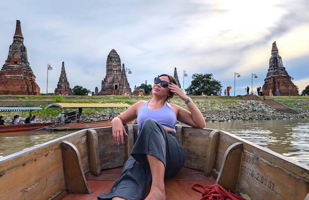 Ayutthaya Private Boat Tour with Optional Temple Visits