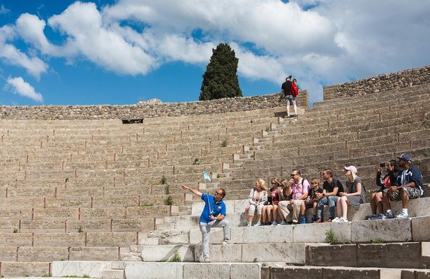From Rome: Pompeii and Mt. Vesuvius Volcano day trip with authentic Neapolitan pizza lunch