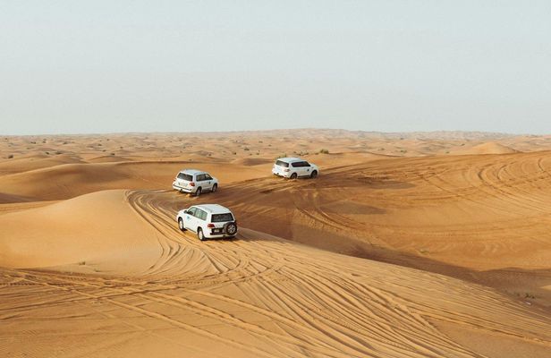 Dubai 4x4 Desert Safari with activities and BBQ dinner