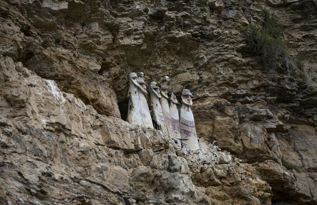 Half-day private tour to Karajía from Chachapoyas
