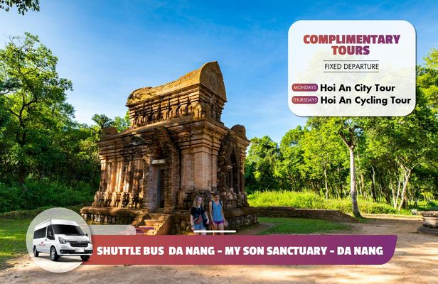 Roundtrip Shuttle Bus to My Son Sanctuary from Da Nang