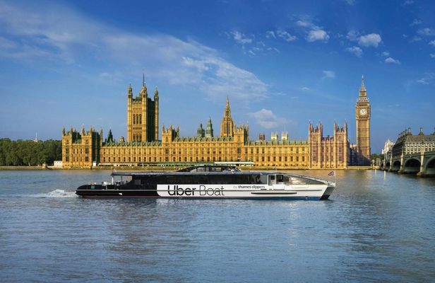 Uber Boat by Thames Clippers Hop-on Hop-off 1 Day Tickets