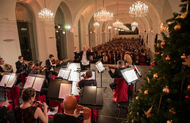Christmas Market visit and Classical Concert at Schoenbrunn Palace