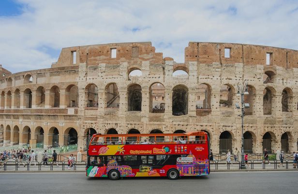24 or 48-hour hop-on hop-off bus and Vatican Museums tickets