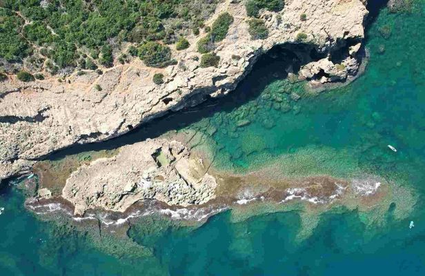 Cova Tallada and Marine Reserve Tour with Swim Stop