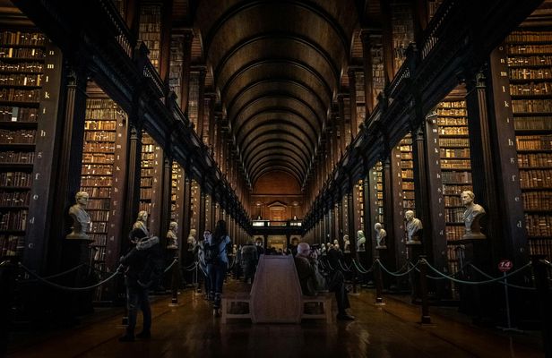 Historic highlights of Dublin with Trinity College private walking tour