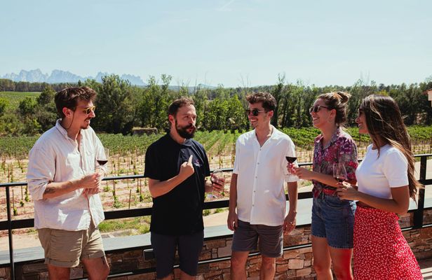 Montserrat with Cogwheel Train, Medieval Winery & Tapas