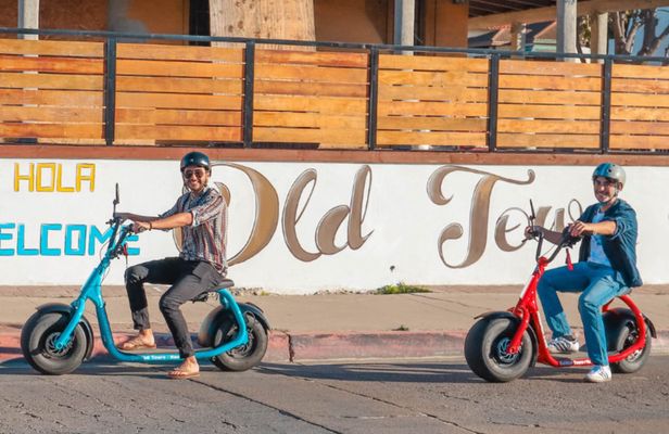 2-hour Old Town and Downtown electric scooter tour