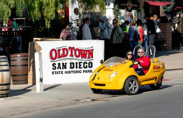 Old and New San Diego: GoCar tour of Downtown and Historic Old Town