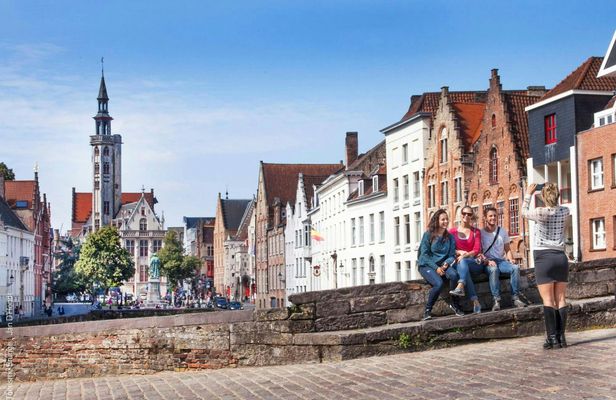 Bruges and Ghent Day Trip from Brussels with Chocolate and Cruise