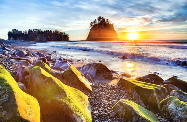 Audio-Guided Driving Tour through Olympic National Park