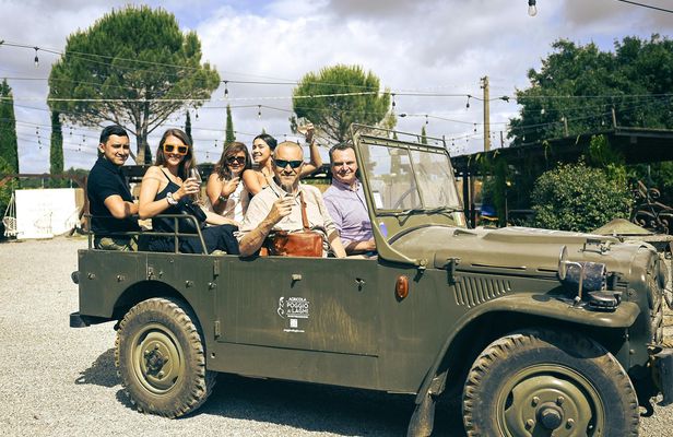 Wine Safari Poggio ai Laghi Vineyard On a Vintage Off-Road