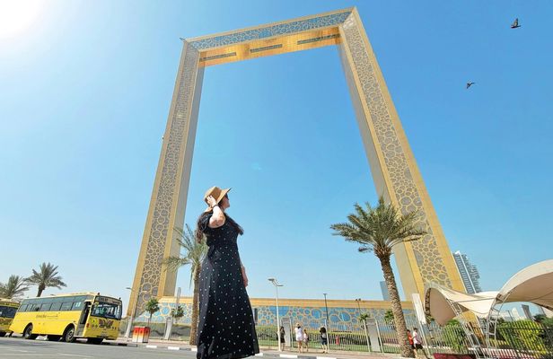 Dubai frame tickets with half-day sightseeing city tour