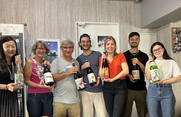 Japanese Sake Tasting with Expert Sommelier in Tsukiji