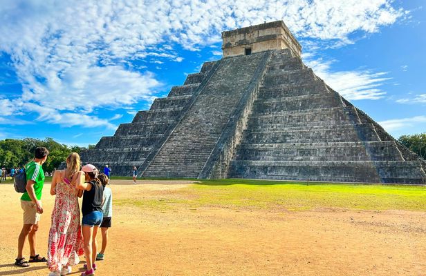 Chichen Itza early access, Ek Balam, and cenote guided tour