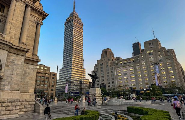 Mexico City night tour with optional ticket to Torre Latinoamericana
